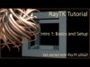 Touchdesigner Tutorial: Generative Black Undulating Ribbon with RayTK for Poster Design