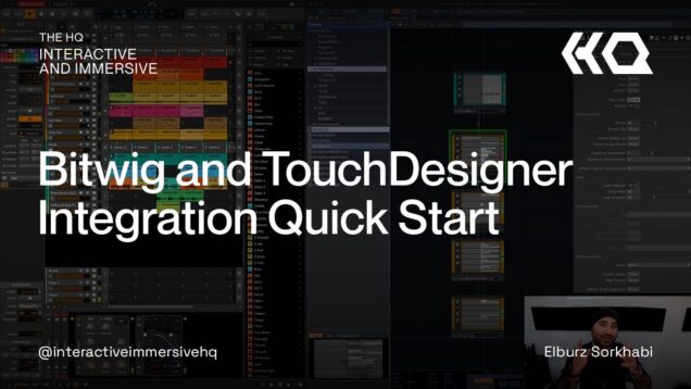 " Bitwig & TouchDesigner Integration " – TDbitwig Quick Start