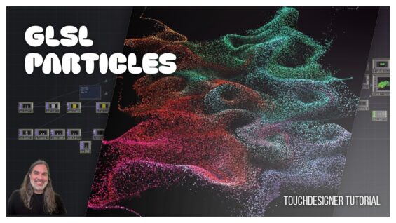 GLSL Particle Simulations in TouchDesigner Tutorial