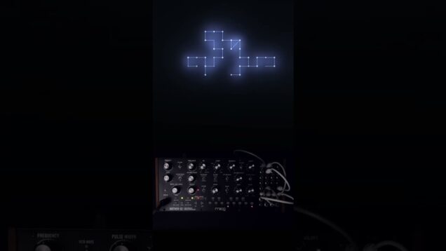 Machine Talk | #moogmother32 meets #touchdesigner #ambient #generative #synthesizer #moog