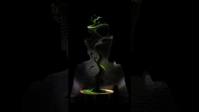 Mother Nature – a digital statue. #touchdesigner #stablediffusion #aiartcommunity #aiartwork #aiart