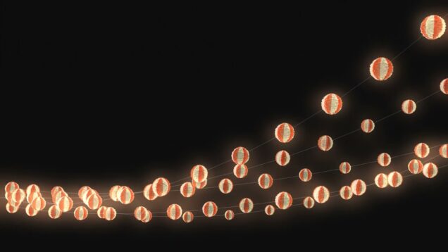 Mtsuri Lantern Touchdesigner | Instancing | Audio Reactive