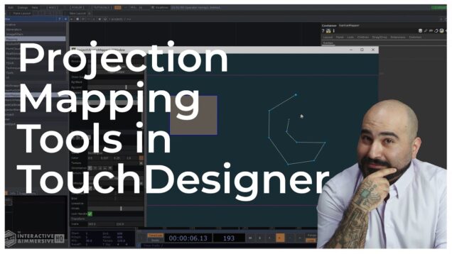 Projection Mapping in TouchDesigner (CamSchnappr)