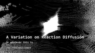 Reaction Diffusion Explorations – Diverse Visuals in Just 10 Nodes | TouchDesigner Beginner Tutorial