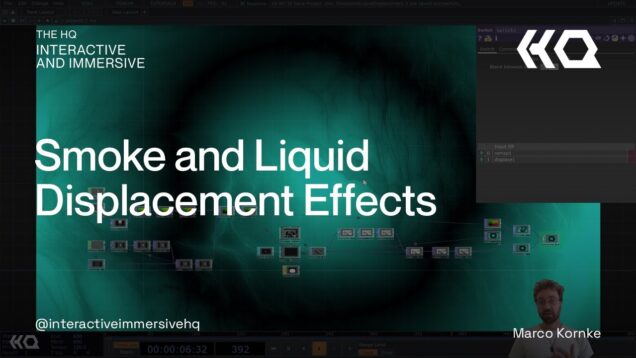 Smoke and Liquid Displacement Effects – TouchDesigner Tutorial