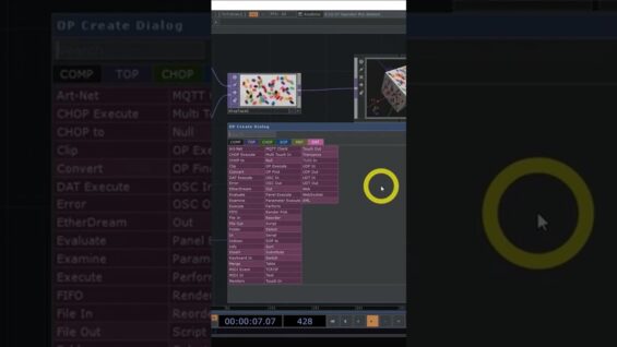 TouchDesigner Operators: DATs