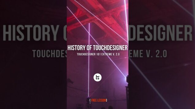 Watch the free lesson on TouchDesigner's evolution and unique features! #Hou2Touch #TouchDesigner