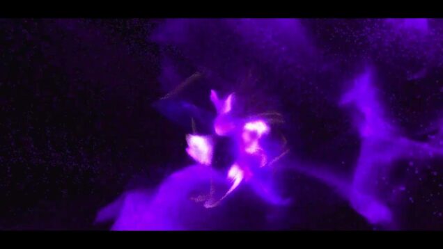 Work 61 Shooting star by #touchdesigner