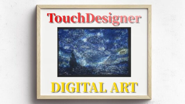 Art installation Digital Interactive Photo Frame – Made with TouchDesigner