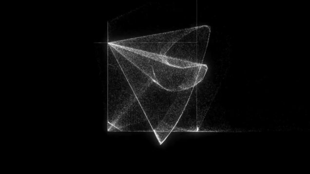 Audioreactive Touchdesigner Particle system project file by PiFrac.DEV