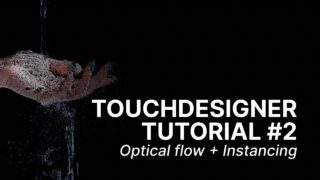 Optical Flow + Instancing – TOUCHDESIGNER TUTORIAL #2