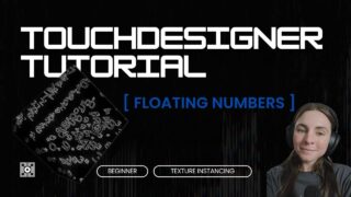 Texture Instancing in TouchDesigner | Floating Numbers Tutorial