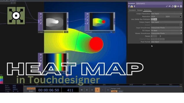 Touchdesigner Heat Map ball Tutorial