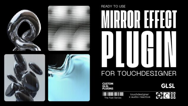 Touchdesigner:  Mirror Effect Like Photoshop with Real Time Animation and Interactivity – Plugin