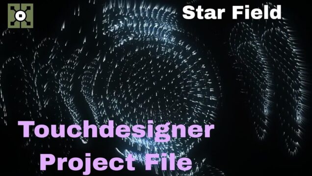 Touchdesigner Project File Abstract Star Field