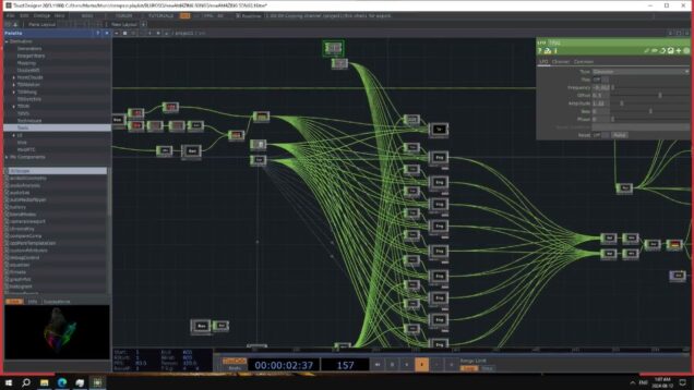 TouchDesigner Synthetic Pitch Shift!!!!! ft. Bob Dylan & nomeansno