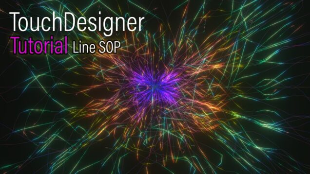 TouchDesigner tutorial – create this animated visual with one line SOP