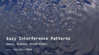 Wavy Interference Patterns in TouchDesigner