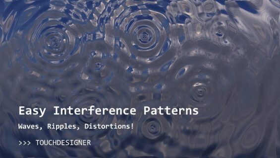 Wavy Interference Patterns in TouchDesigner