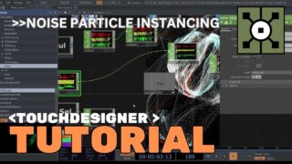 Audioreactive noisy particle instancing | Touchdesigner Beginner friendly Tutorial