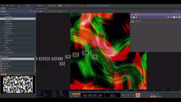 Colourful noise edge waves | Touchdesigner Project File