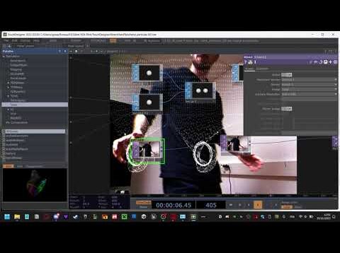 Connexion de la Kinect avec TouchDesigner