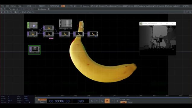 Dynamic glitches – TouchDesigner Project for Patreons