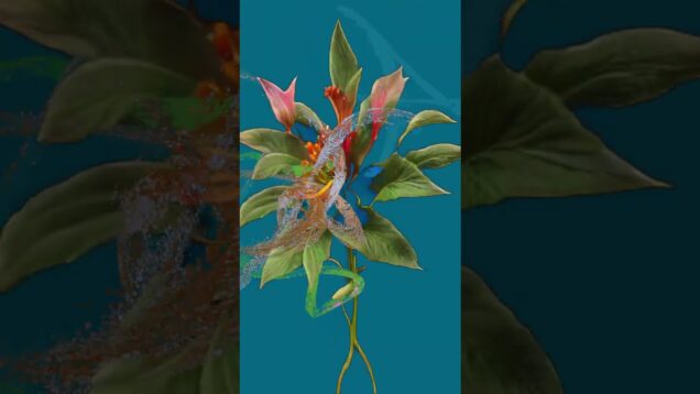 Generating Flowers #touchdesigner #stablediffusion #ai #aiart