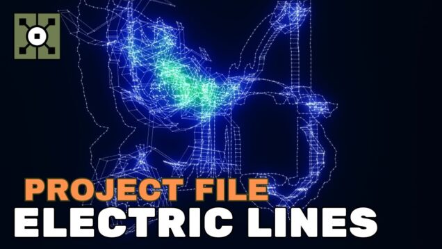 Generative electric lines | Touchdesigner Project File