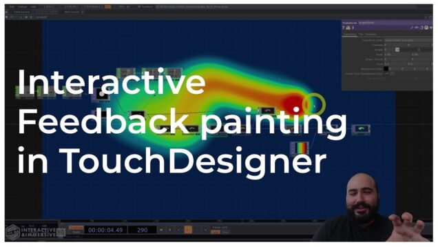 Interactive Feedback Painting / TouchDesigner