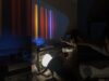 new favourite way to listen to music #touchdesigner #audiovisual #ar #cozy #cat