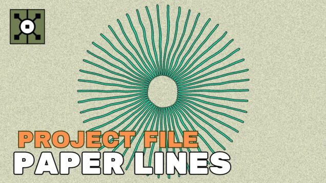 Paper Lines Effect | Touchdesigner Project File