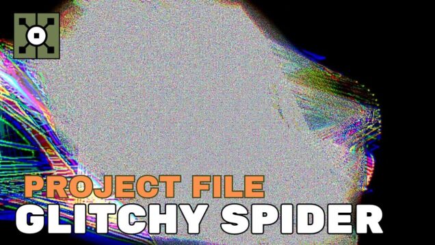 Spider lines glitchy | Touchdesigner Project File