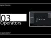 TouchDesigner beginner course | 03 Operators – What are operators?