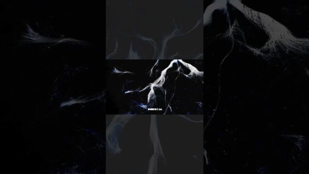 [Touchdesigner] Neurons abstracted as floating particles, scattering outward from cell terminals.