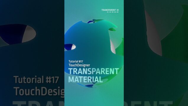 #transparent #touchdesigner #tutorial