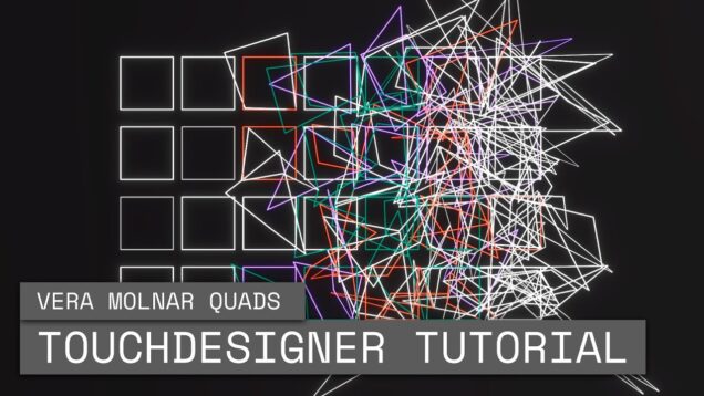 Vera Molnar's Quads & Iterations | TouchDesigner Tutorial