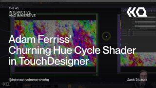 Adam Ferriss’ Churning Hue Cycle Shader in TouchDesigner