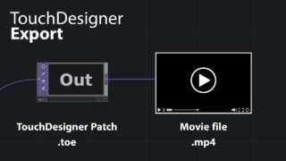 Export TouchDesigner to mp4 file