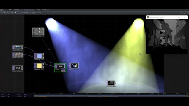 Interactive Lightplay – Touchdesigner project available on Patreon