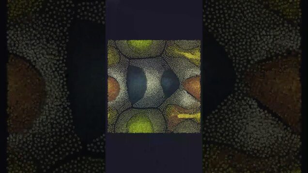 jungle particles  #art #musicvisualization #touchdesigner