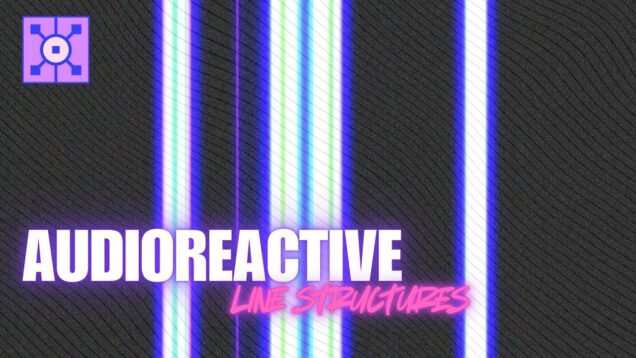 Mesmerizing AudioReactive Line structures | Touchdesigner Project File