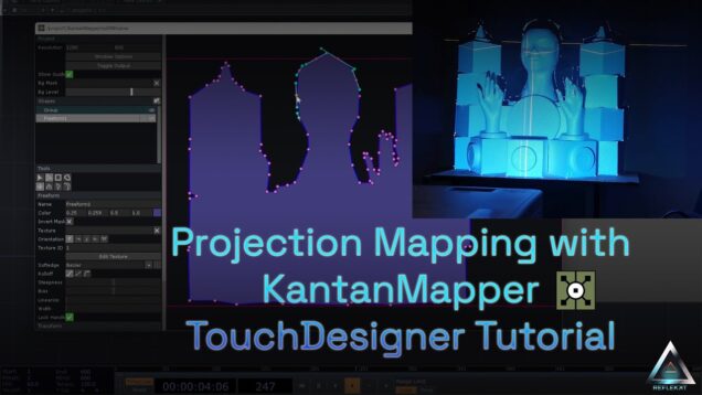 Projection Mapping with KantanMapper – TouchDesigner Tutorial