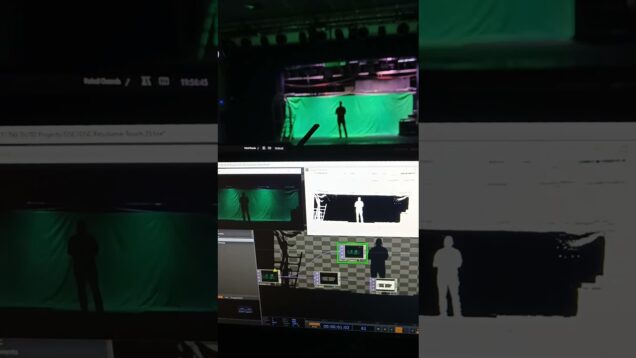 TouchDesigner для отстройки GreenScreen