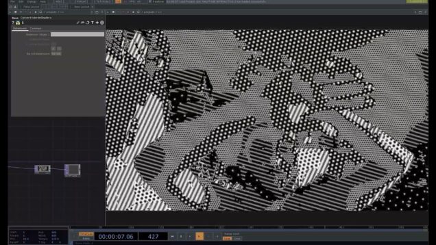 Touchdesigner – Halftone Interactive Cam