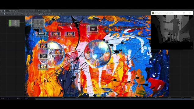 TouchDesigner project – Crystal Harmony – available on Patreon