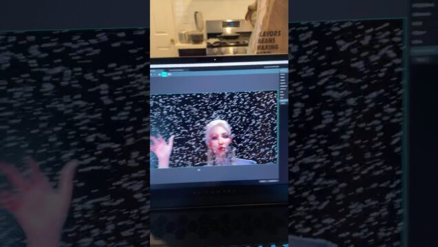 Transforming a webcam into Elsa in real time with TouchDesigner, Stable Diffusion, Resolume, Spout