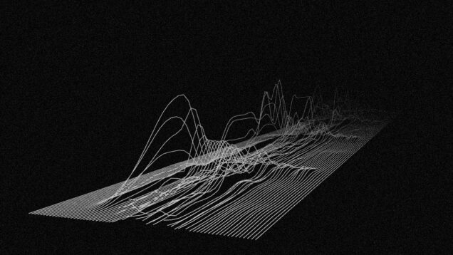 Burial – Archangel | TouchDesigner Frequency Diagram