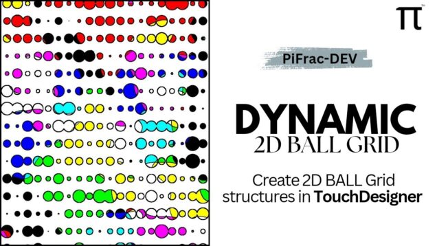 Dynamic Ball Grid Visualization with Advanced Noise Effects | TouchDesigner Tutorial