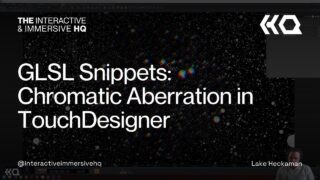 GLSL Snippets: Chromatic Aberration in TouchDesigner